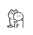 動く！ハスキーと飼い主（個別スタンプ：10）