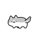 動く！ハスキーと飼い主（個別スタンプ：21）