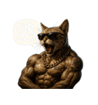 マッスルキャット！！（個別スタンプ：14）