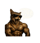 マッスルキャット！！（個別スタンプ：16）
