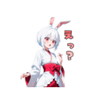 うさ巫女、参りました！（個別スタンプ：30）