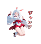 うさ巫女、参りました！（個別スタンプ：40）