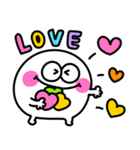 白くて丸いモンスター♡あいづち（個別スタンプ：10）