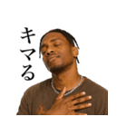 超チルな黒人ラッパー（個別スタンプ：6）