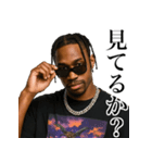 超チルな黒人ラッパー（個別スタンプ：27）