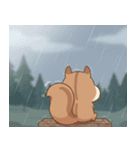 リスのもぐもぐ日和2（個別スタンプ：16）