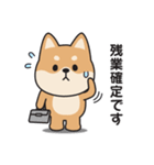 家族連絡用〇しばいぬのスタンプ2（個別スタンプ：22）