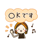 ピアノレッスン用♩挨拶スタンプセット（個別スタンプ：11）