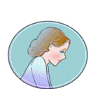 女性達の 笑と涙 コレクション（個別スタンプ：3）