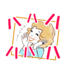 女性達の 笑と涙 コレクション（個別スタンプ：6）