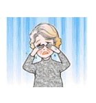 女性達の 笑と涙 コレクション（個別スタンプ：27）