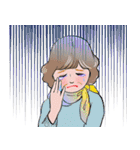 女性達の 笑と涙 コレクション（個別スタンプ：32）