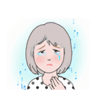 女性達の 笑と涙 コレクション（個別スタンプ：33）