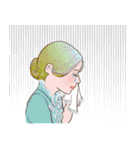 女性達の 笑と涙 コレクション（個別スタンプ：40）