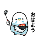 おらの動物園93★母★セキセイインコ（個別スタンプ：1）