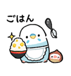 おらの動物園93★母★セキセイインコ（個別スタンプ：5）