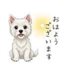 いつでも使える♡ウエスティの日常（個別スタンプ：1）