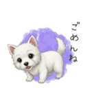いつでも使える♡ウエスティの日常（個別スタンプ：18）