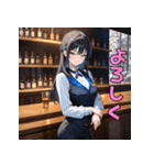 酔わせちゃうぞ♡バーテンダーさん（個別スタンプ：2）