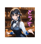 酔わせちゃうぞ♡バーテンダーさん（個別スタンプ：3）