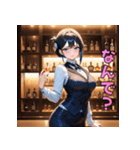 酔わせちゃうぞ♡バーテンダーさん（個別スタンプ：14）