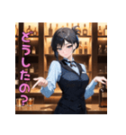 酔わせちゃうぞ♡バーテンダーさん（個別スタンプ：16）