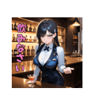 酔わせちゃうぞ♡バーテンダーさん（個別スタンプ：17）