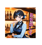 酔わせちゃうぞ♡バーテンダーさん（個別スタンプ：33）