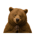 僕はくま、怖くないよ！（個別スタンプ：2）