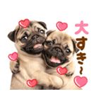 パグちゃん♡毎日使える犬の日（個別スタンプ：27）