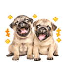 パグちゃん♡毎日使える犬の日（個別スタンプ：31）