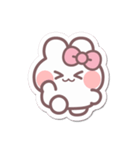 シール風うしゃぎ！！2ピンク（個別スタンプ：8）