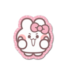 シール風うしゃぎ！！2ピンク（個別スタンプ：10）