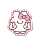 シール風うしゃぎ！！2ピンク（個別スタンプ：14）