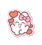 シール風うしゃぎ！！2ピンク（個別スタンプ：20）