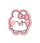 シール風うしゃぎ！！2ピンク（個別スタンプ：23）