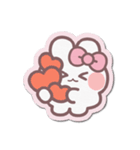 シール風うしゃぎ！！2ピンク（個別スタンプ：32）