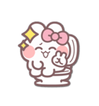 シール風うしゃぎ！！2ピンク（個別スタンプ：36）