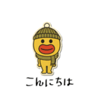 mottoのぷっくりっぷステッカー♡冬（個別スタンプ：2）