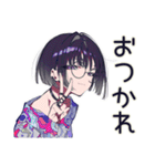 サブカル女子の冬♡ほっこり編（個別スタンプ：10）