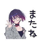 サブカル女子の冬♡ほっこり編（個別スタンプ：11）