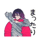 サブカル女子の冬♡ほっこり編（個別スタンプ：32）