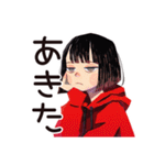 ダウナー女子の冬★ゆるふわ（個別スタンプ：13）