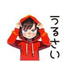 ダウナー女子の冬★ゆるふわ（個別スタンプ：16）