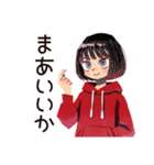 ダウナー女子の冬★ゆるふわ（個別スタンプ：30）