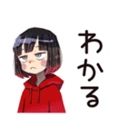 ダウナー女子の冬★ゆるふわ（個別スタンプ：34）