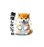 柴犬の気遣いスタンプ（個別スタンプ：20）