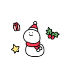 ゆきだるまとくま3（個別スタンプ：10）