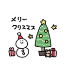 ゆきだるまとくま3（個別スタンプ：29）