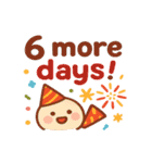 あと○日で新年！カウントダウンスタンプ（個別スタンプ：6）